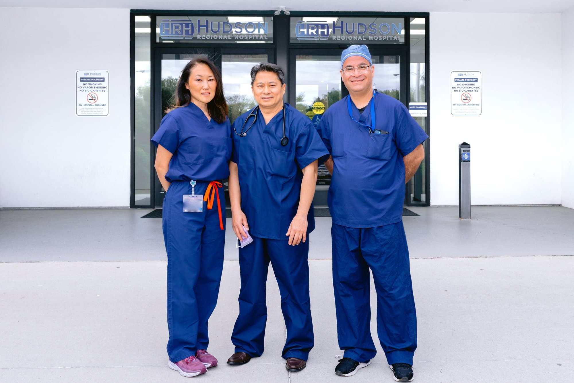 Centurion Anesthesia team at Hudson Regional Hospital